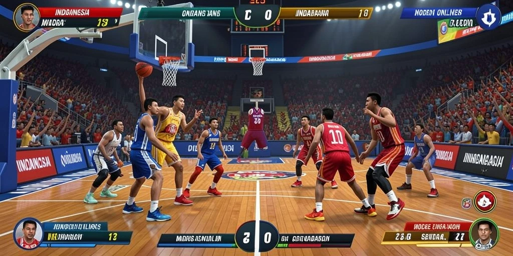 Tangkapan layar menunjukkan mode multiplayer yang seru.