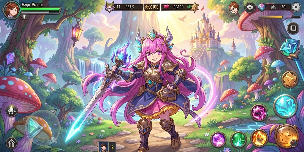 Ilustrasi komunitas aktif dalam fitur chat game.