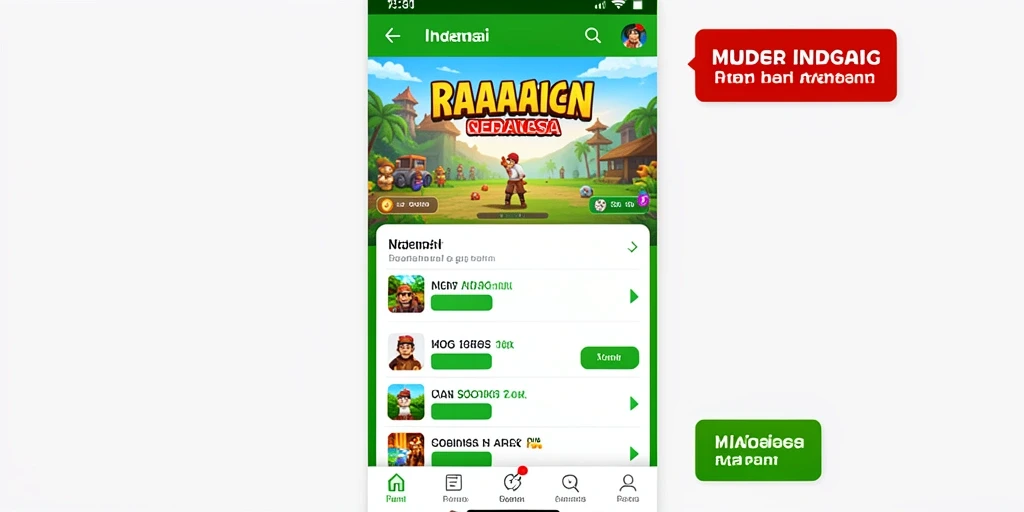 Mode permainan yang beragam dan menantang.