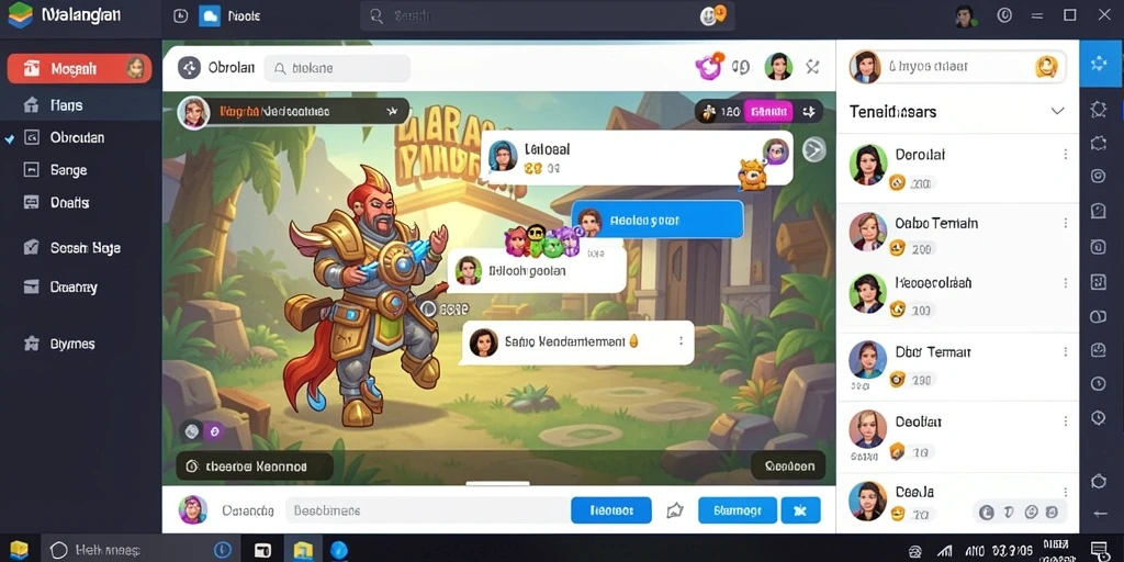 Tangkapan layar dengan leaderboard yang menunjukkan pemain teratas.