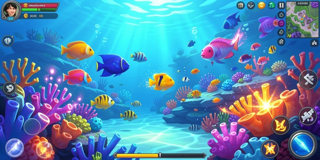 Tangkapan layar gameplay dari level seru di MAMEN123.