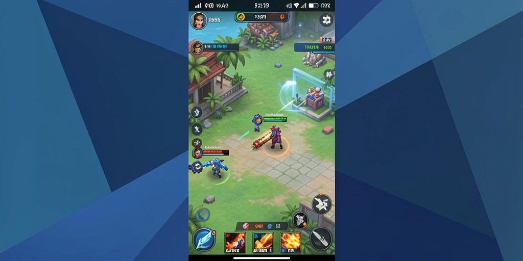 Screenshot menunjukkan karakter-karakter unik yang dapat dimainkan.