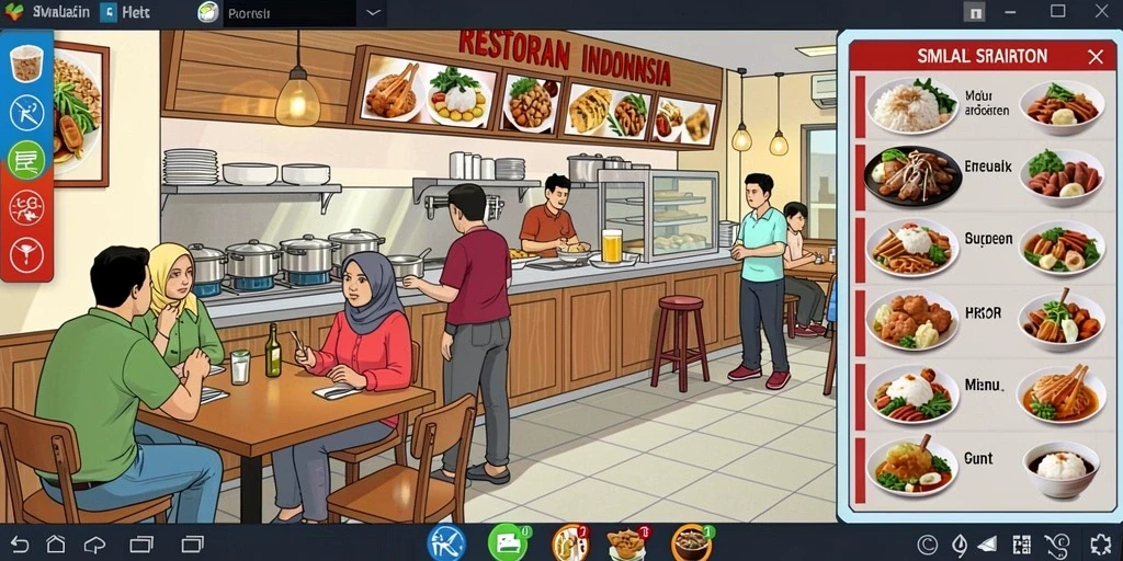 Karakter unik dengan banyak pilihan skin.