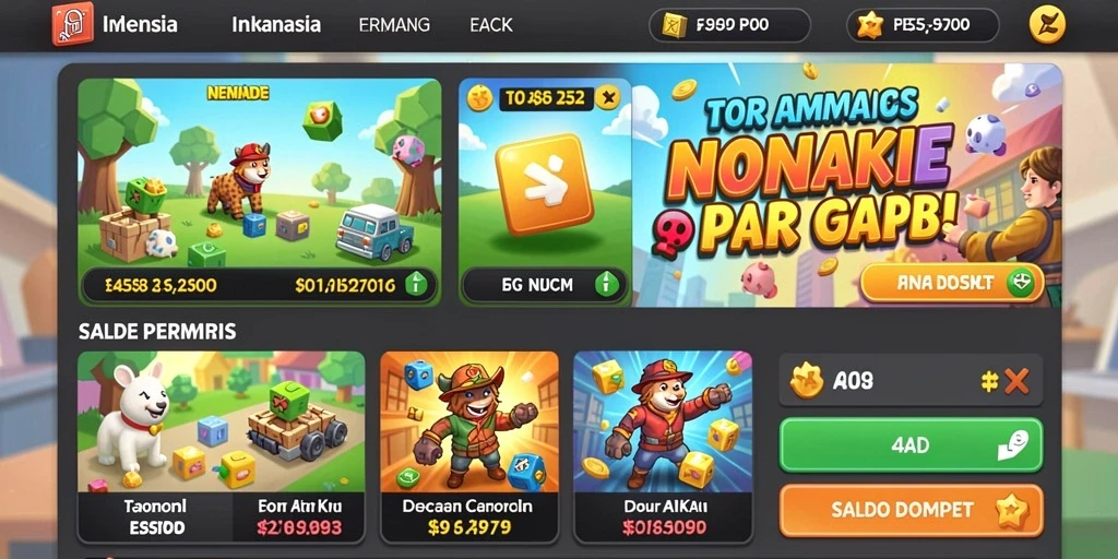 Pengaturan permainan yang mudah dan intuitif.